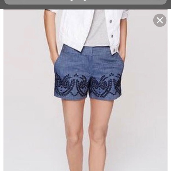 LOFT Pants - Denim shorts
